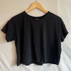 Black Lulu Lemon casual “T”
